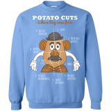Sweatshirts Carolina Blue / Small A Potato Anatomy Crewneck Sweatshirt