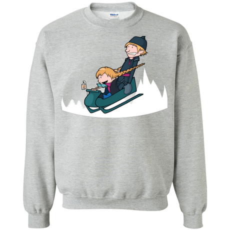 Sweatshirts Sport Grey / Small A Snowy Ride Crewneck Sweatshirt