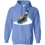 Sweatshirts Carolina Blue / Small A Snowy Ride Pullover Hoodie