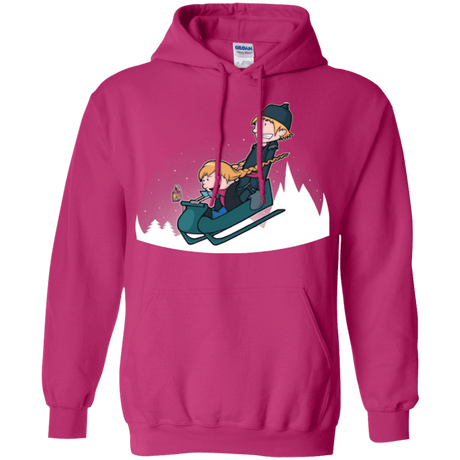 Sweatshirts Heliconia / Small A Snowy Ride Pullover Hoodie