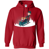 Sweatshirts Red / Small A Snowy Ride Pullover Hoodie