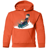Sweatshirts Orange / YS A Snowy Ride Youth Hoodie