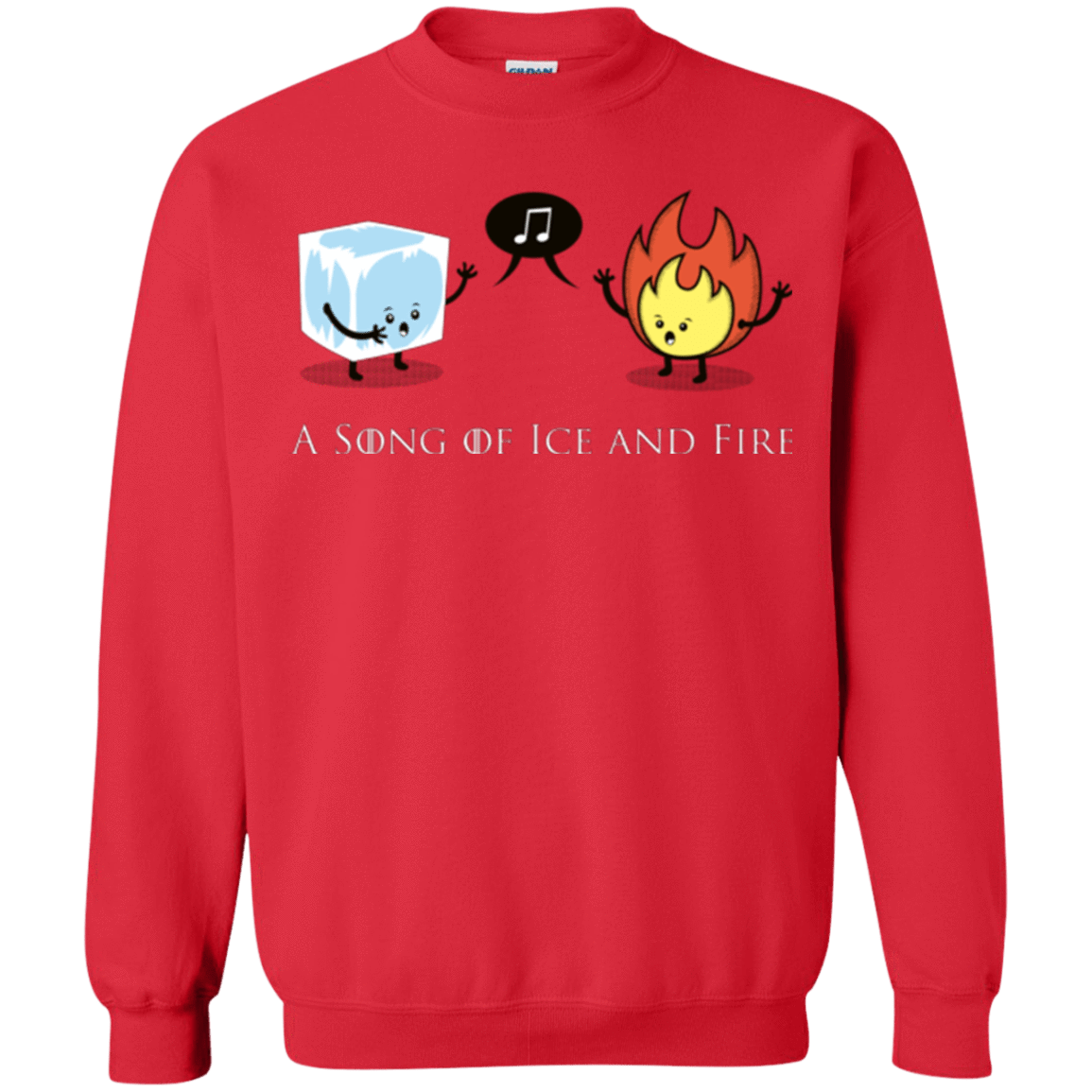 Sweatshirts Red / Small A Song of Ice and Fire Crewneck Sweatshirt