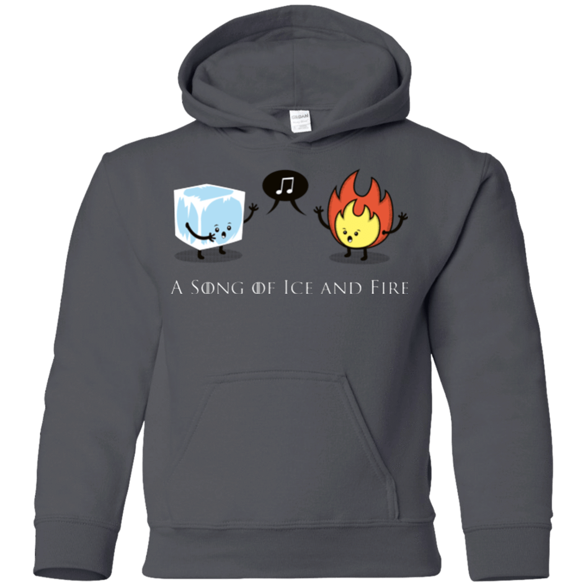 Sweatshirts Charcoal / YS A Song of Ice and Fire Youth Hoodie