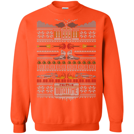 Sweatshirts Orange / Small A Stitch in Time Crewneck Sweatshirt