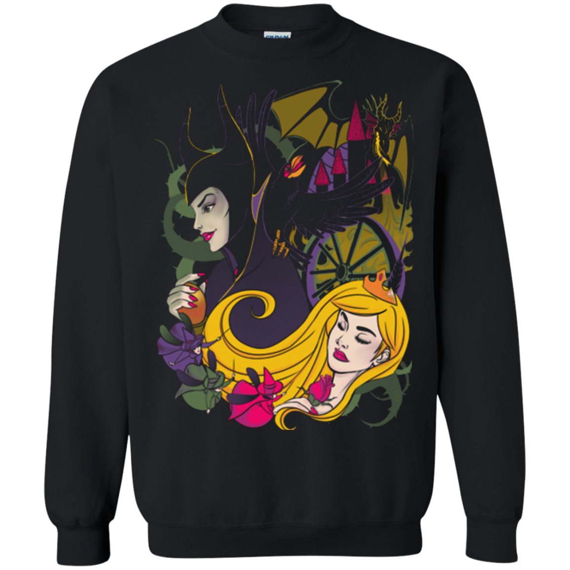 Sweatshirts Black / Small A True Love Kiss Crewneck Sweatshirt