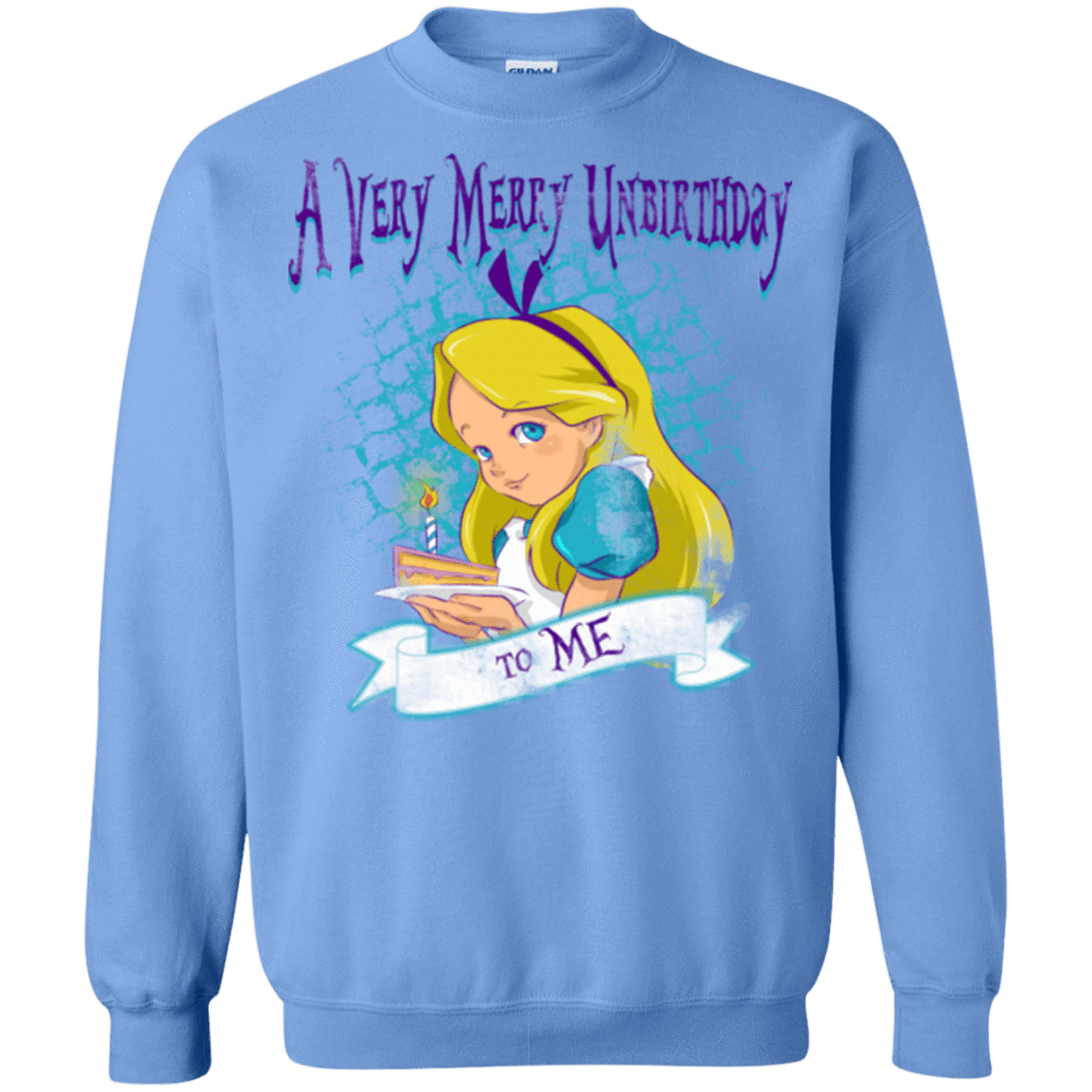 Sweatshirts Carolina Blue / Small A Very Merry Un-Birthday Crewneck Sweatshirt