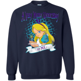 Sweatshirts Navy / Small A Very Merry Un-Birthday Crewneck Sweatshirt