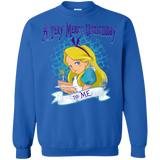 Sweatshirts Royal / Small A Very Merry Un-Birthday Crewneck Sweatshirt