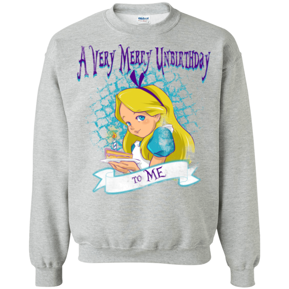 Sweatshirts Sport Grey / Small A Very Merry Un-Birthday Crewneck Sweatshirt