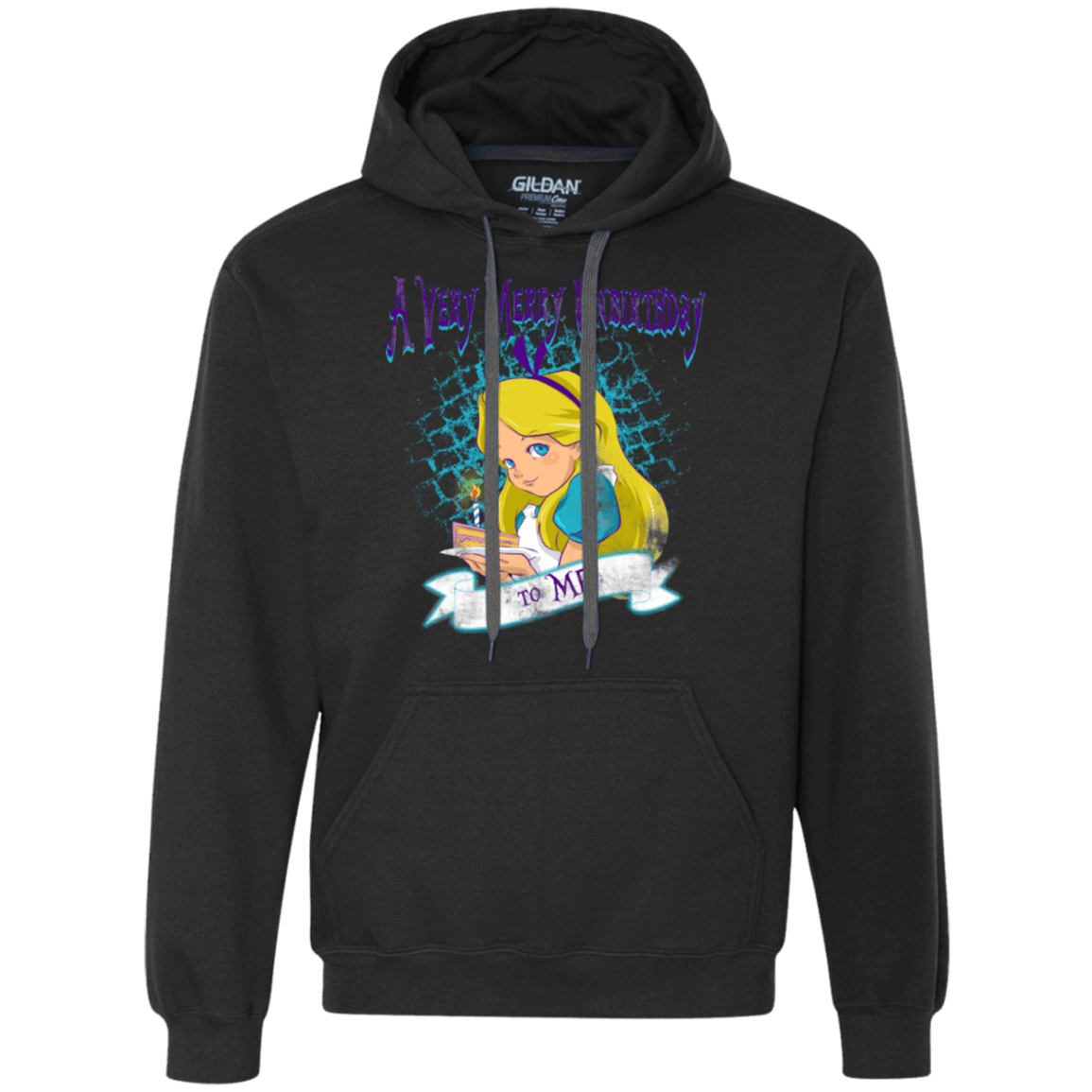 Sweatshirts Black / Small A Very Merry Un-Birthday Premium Fleece Hoodie