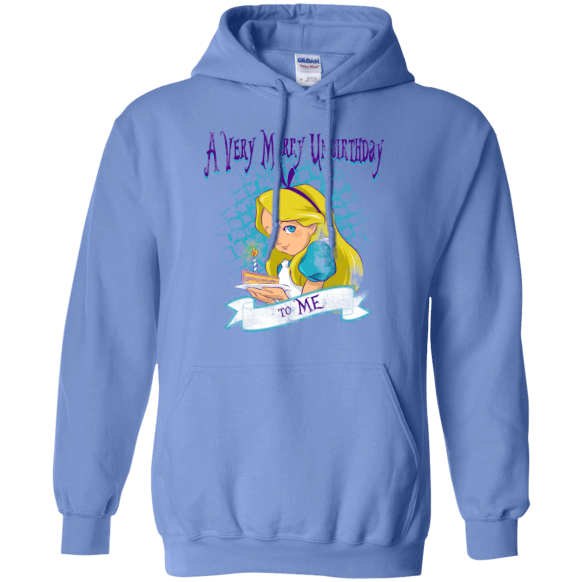 Sweatshirts Carolina Blue / Small A Very Merry Un-Birthday Pullover Hoodie