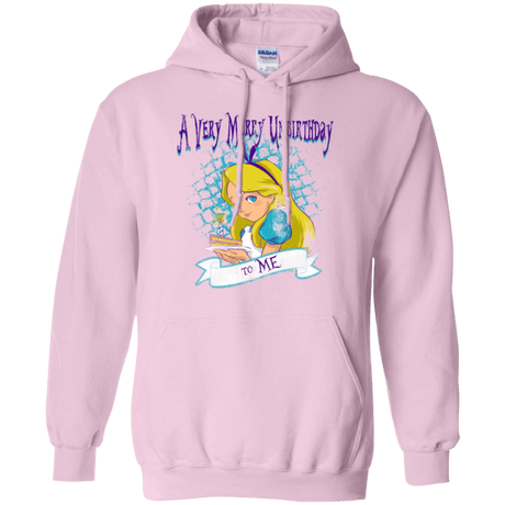 Sweatshirts Light Pink / Small A Very Merry Un-Birthday Pullover Hoodie