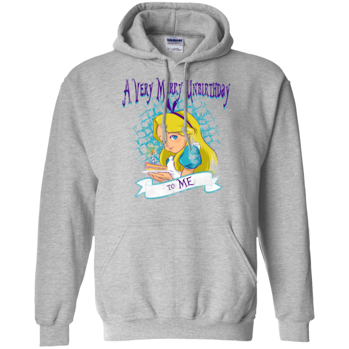 Sweatshirts Sport Grey / Small A Very Merry Un-Birthday Pullover Hoodie