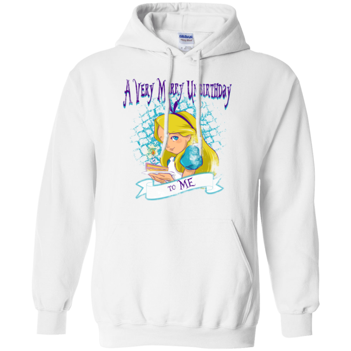 Sweatshirts White / Small A Very Merry Un-Birthday Pullover Hoodie