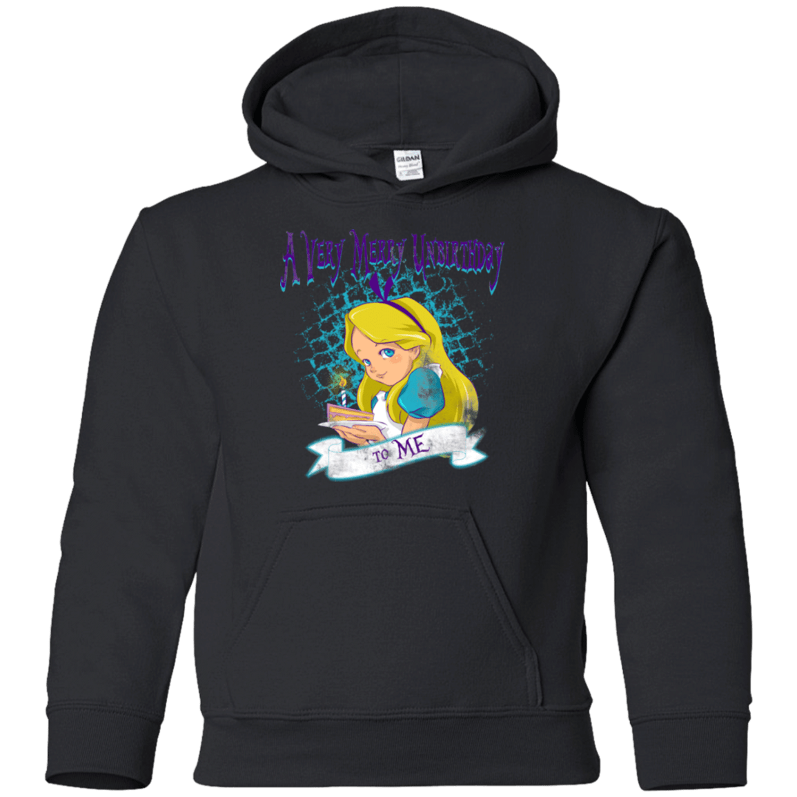 Sweatshirts Black / YS A Very Merry Un-Birthday Youth Hoodie