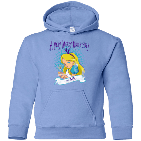 Sweatshirts Carolina Blue / YS A Very Merry Un-Birthday Youth Hoodie