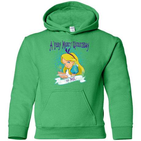 Sweatshirts Irish Green / YS A Very Merry Un-Birthday Youth Hoodie