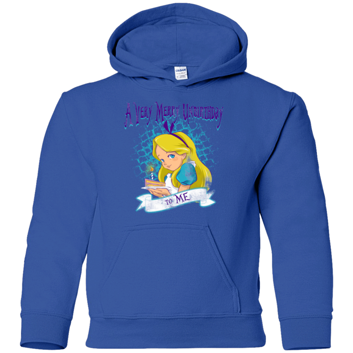 Sweatshirts Royal / YS A Very Merry Un-Birthday Youth Hoodie