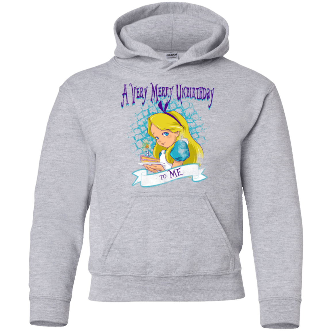 Sweatshirts Sport Grey / YS A Very Merry Un-Birthday Youth Hoodie