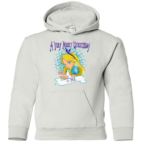 Sweatshirts White / YS A Very Merry Un-Birthday Youth Hoodie