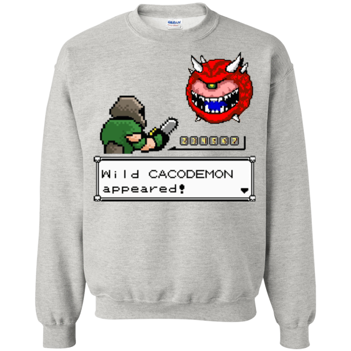 Sweatshirts Ash / Small A Wild Cacodemon Crewneck Sweatshirt