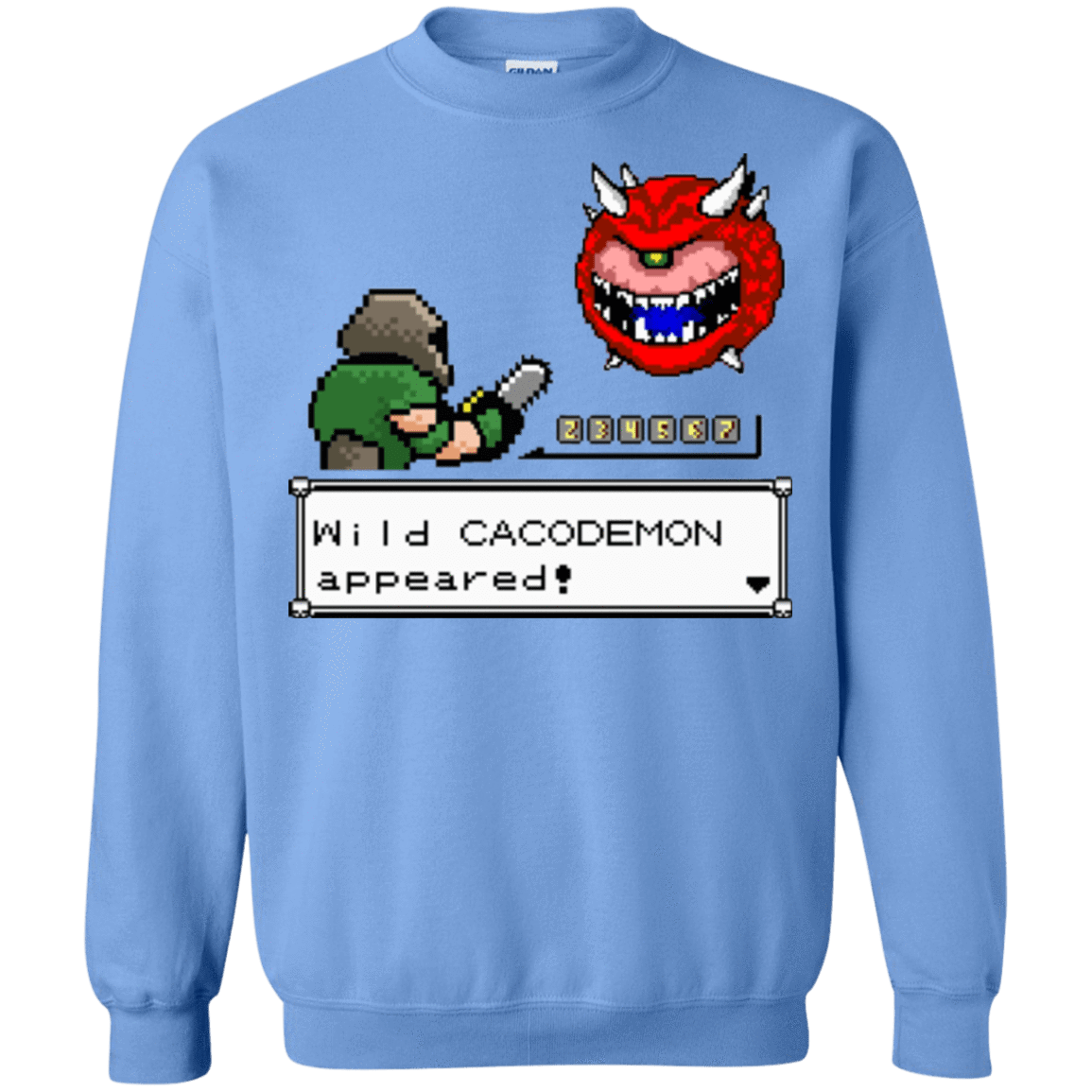 Sweatshirts Carolina Blue / Small A Wild Cacodemon Crewneck Sweatshirt