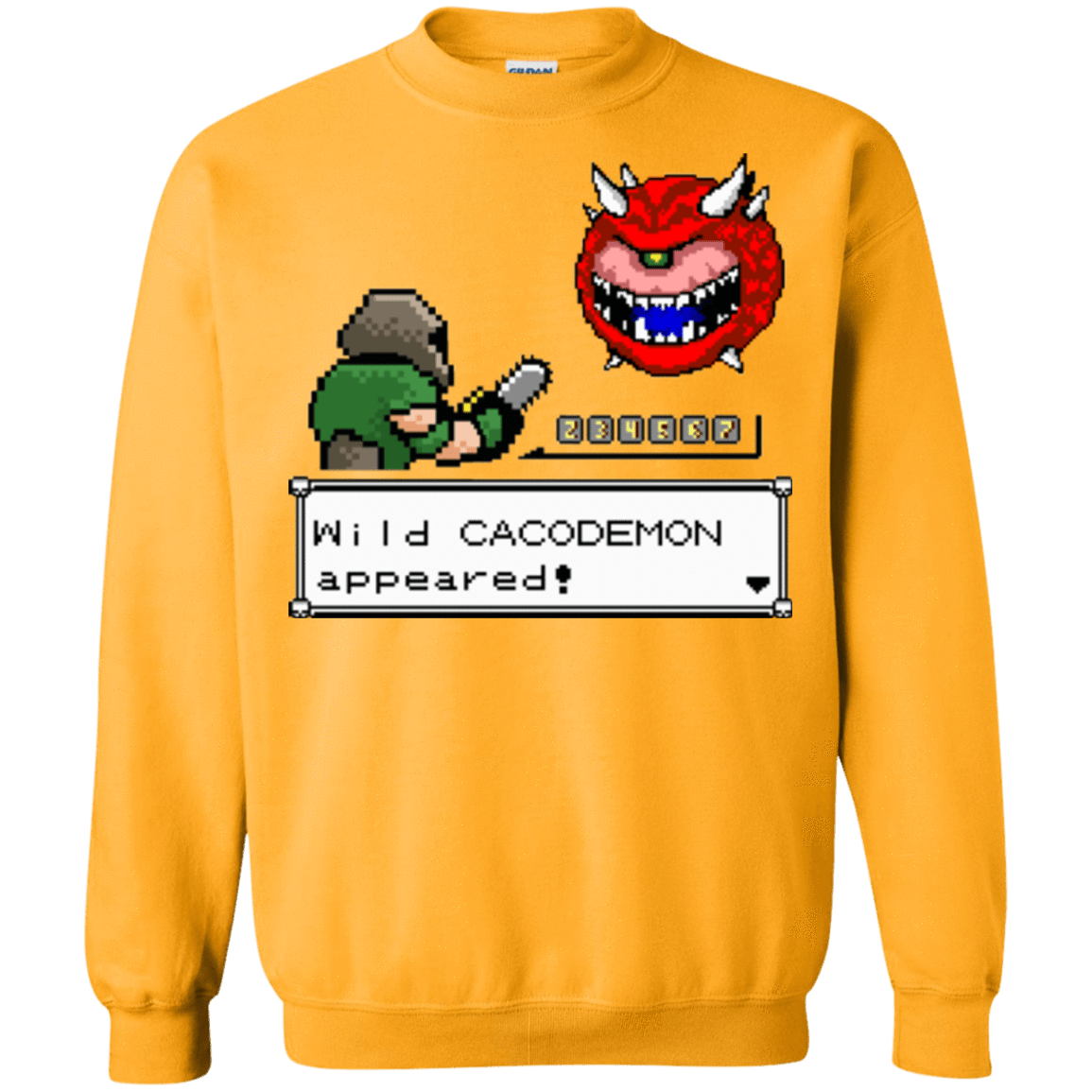 Sweatshirts Gold / Small A Wild Cacodemon Crewneck Sweatshirt