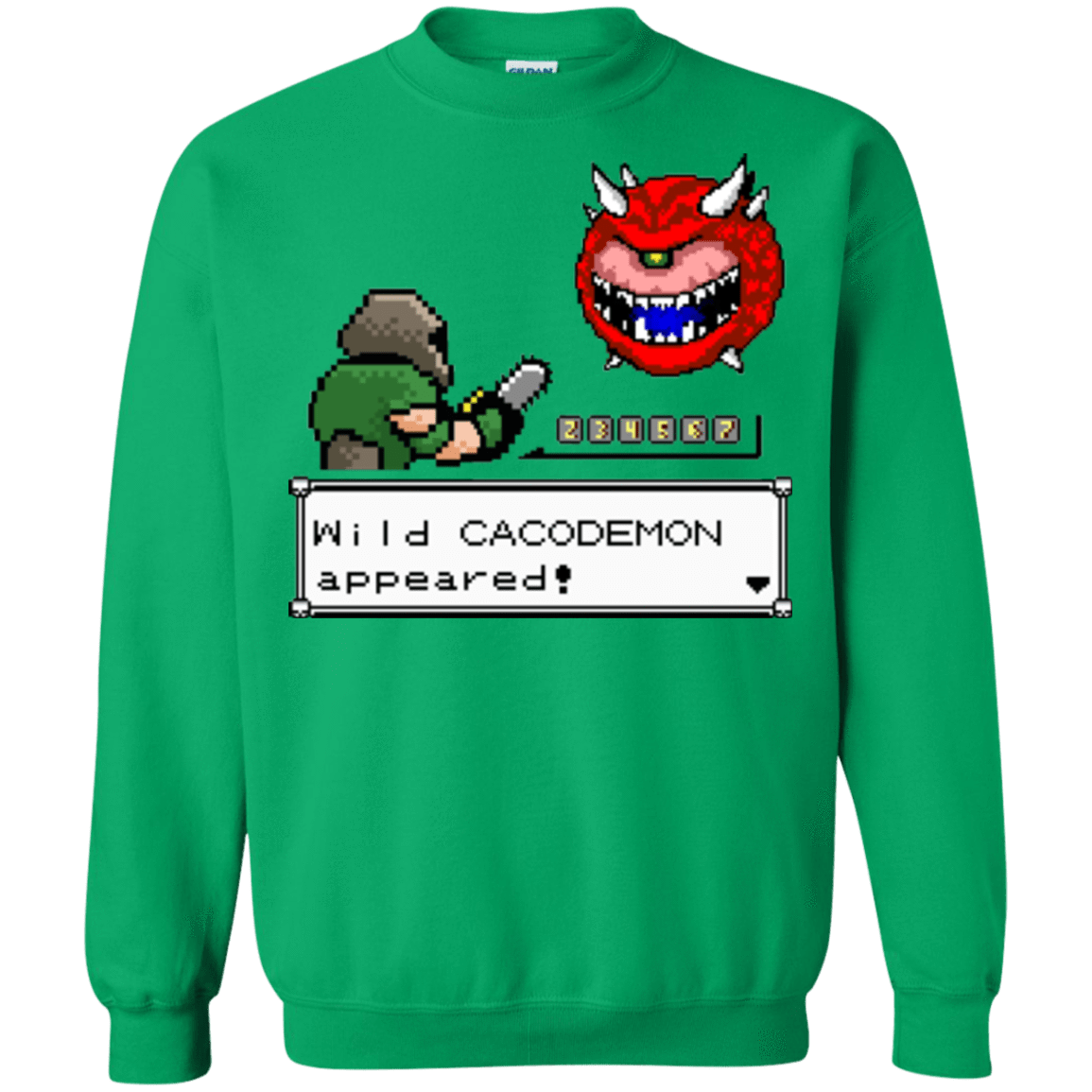 Sweatshirts Irish Green / Small A Wild Cacodemon Crewneck Sweatshirt
