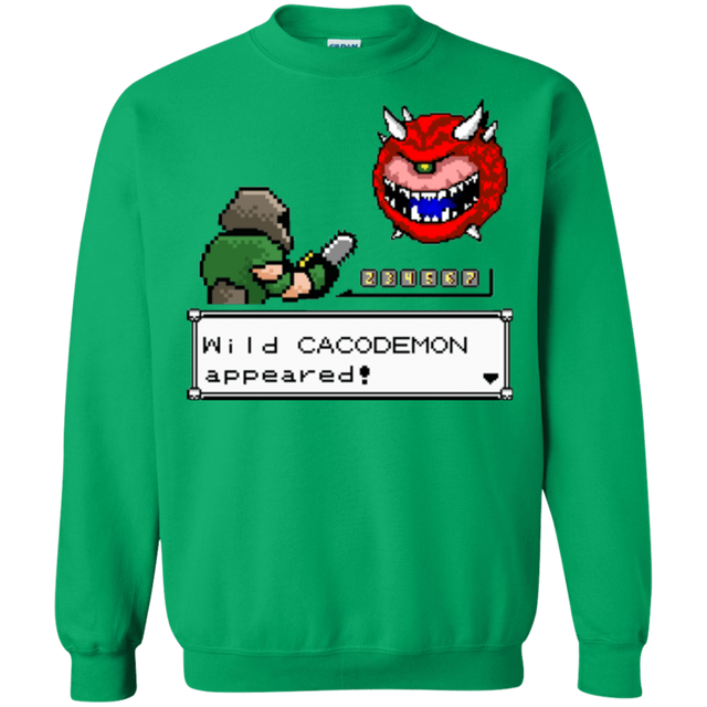 Sweatshirts Irish Green / Small A Wild Cacodemon Crewneck Sweatshirt