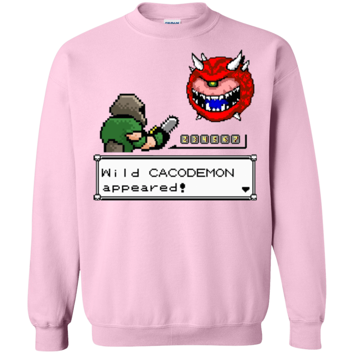 Sweatshirts Light Pink / Small A Wild Cacodemon Crewneck Sweatshirt
