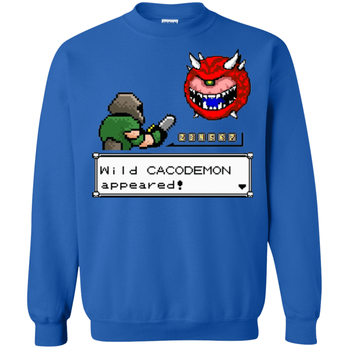 Sweatshirts Royal / Small A Wild Cacodemon Crewneck Sweatshirt
