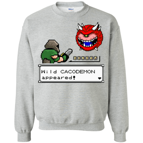 Sweatshirts Sport Grey / Small A Wild Cacodemon Crewneck Sweatshirt