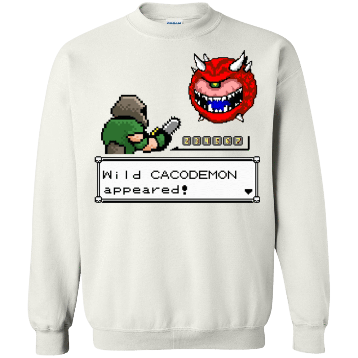 Sweatshirts White / Small A Wild Cacodemon Crewneck Sweatshirt