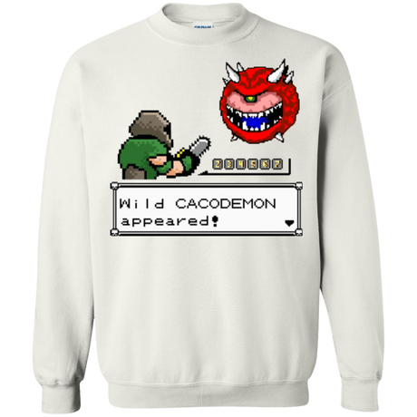 Sweatshirts White / Small A Wild Cacodemon Crewneck Sweatshirt