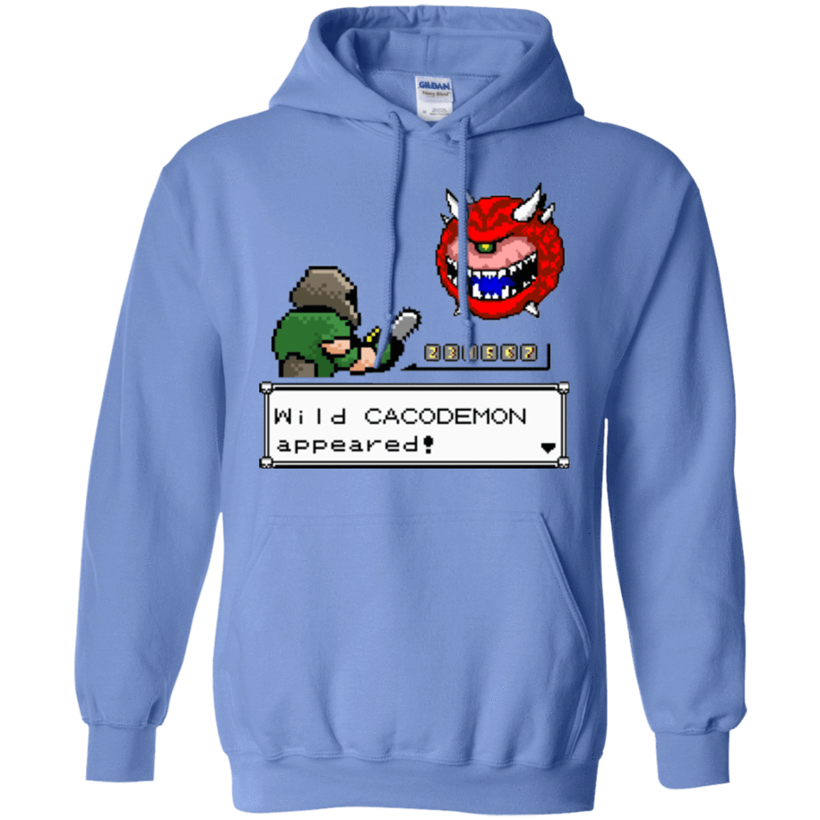 Sweatshirts Carolina Blue / Small A Wild Cacodemon Pullover Hoodie