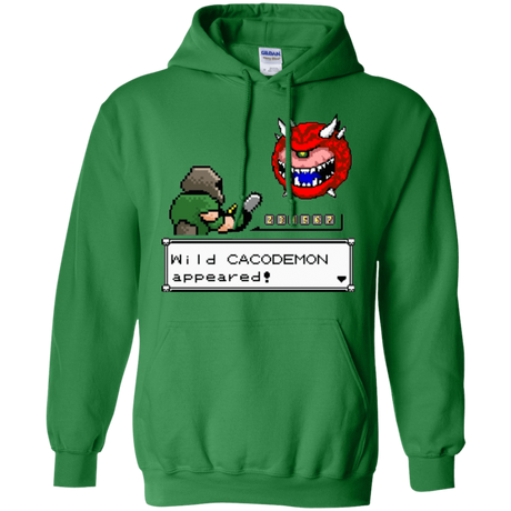 Sweatshirts Irish Green / Small A Wild Cacodemon Pullover Hoodie