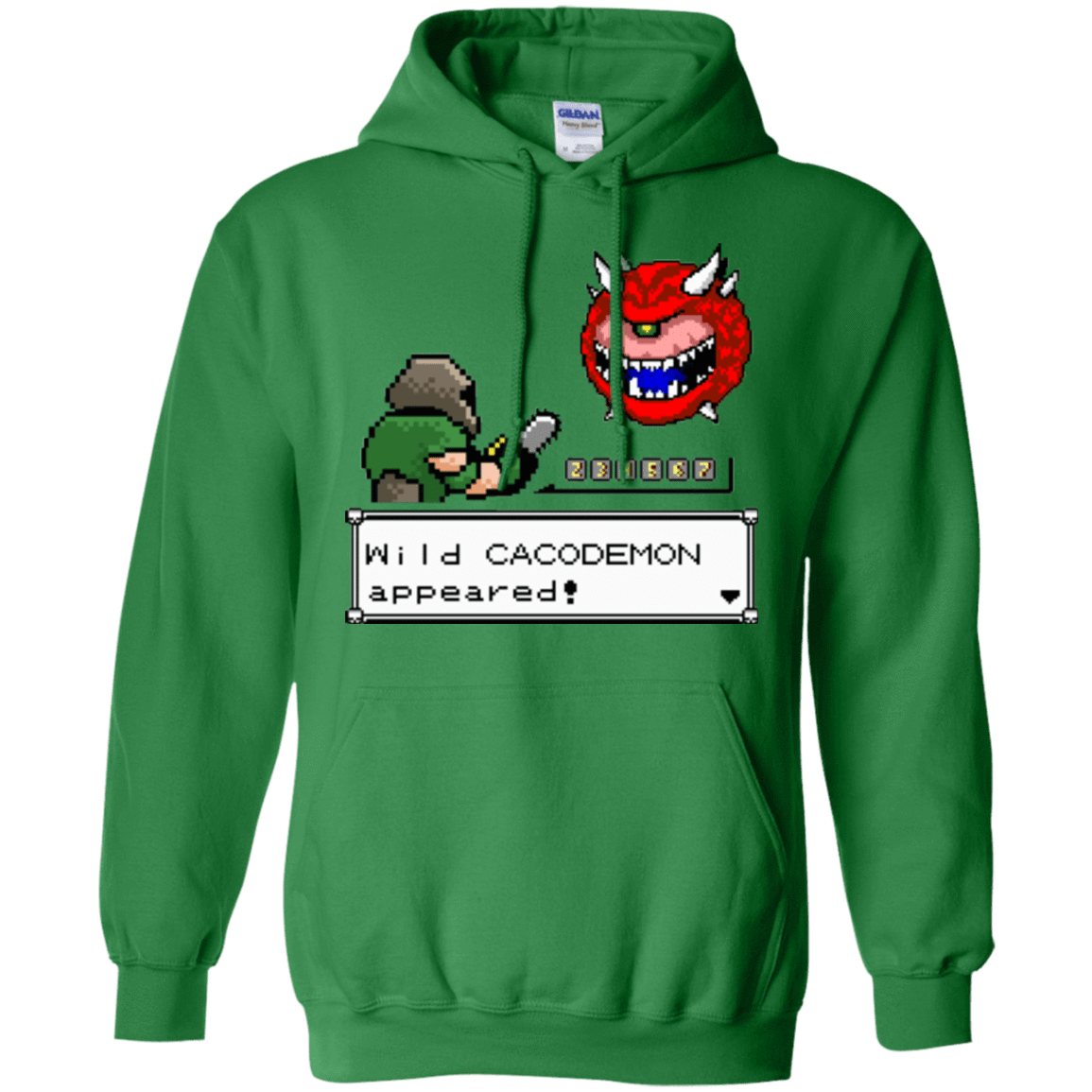 Sweatshirts Irish Green / Small A Wild Cacodemon Pullover Hoodie