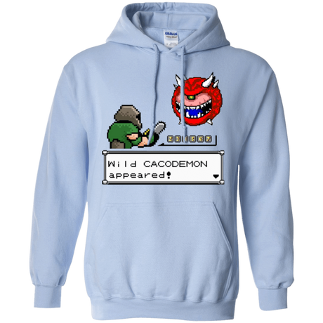 Sweatshirts Light Blue / Small A Wild Cacodemon Pullover Hoodie