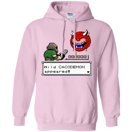 Sweatshirts Light Pink / Small A Wild Cacodemon Pullover Hoodie