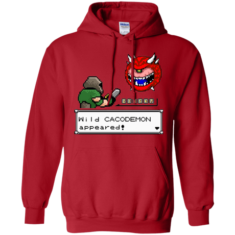 Sweatshirts Red / Small A Wild Cacodemon Pullover Hoodie