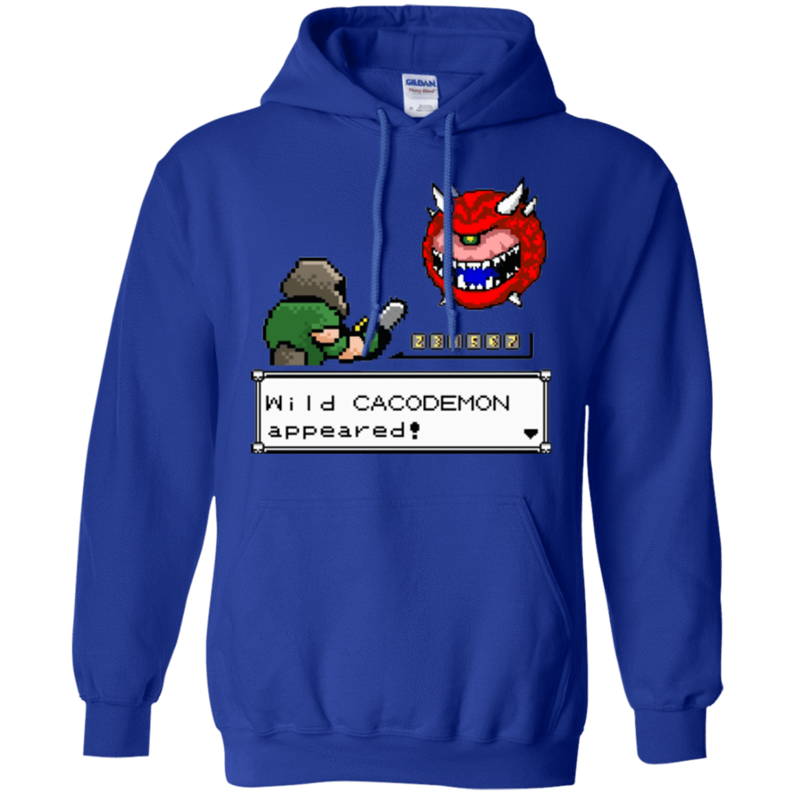 Sweatshirts Royal / Small A Wild Cacodemon Pullover Hoodie