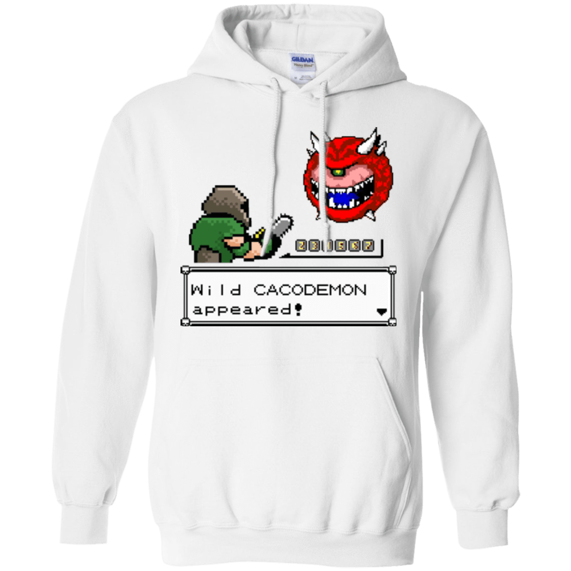 Sweatshirts White / Small A Wild Cacodemon Pullover Hoodie
