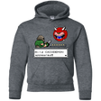 Sweatshirts Dark Heather / YS A Wild Cacodemon Youth Hoodie