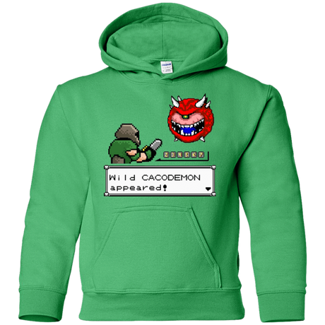Sweatshirts Irish Green / YS A Wild Cacodemon Youth Hoodie