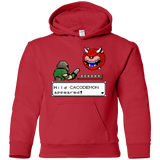 Sweatshirts Red / YS A Wild Cacodemon Youth Hoodie