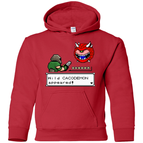 Sweatshirts Red / YS A Wild Cacodemon Youth Hoodie