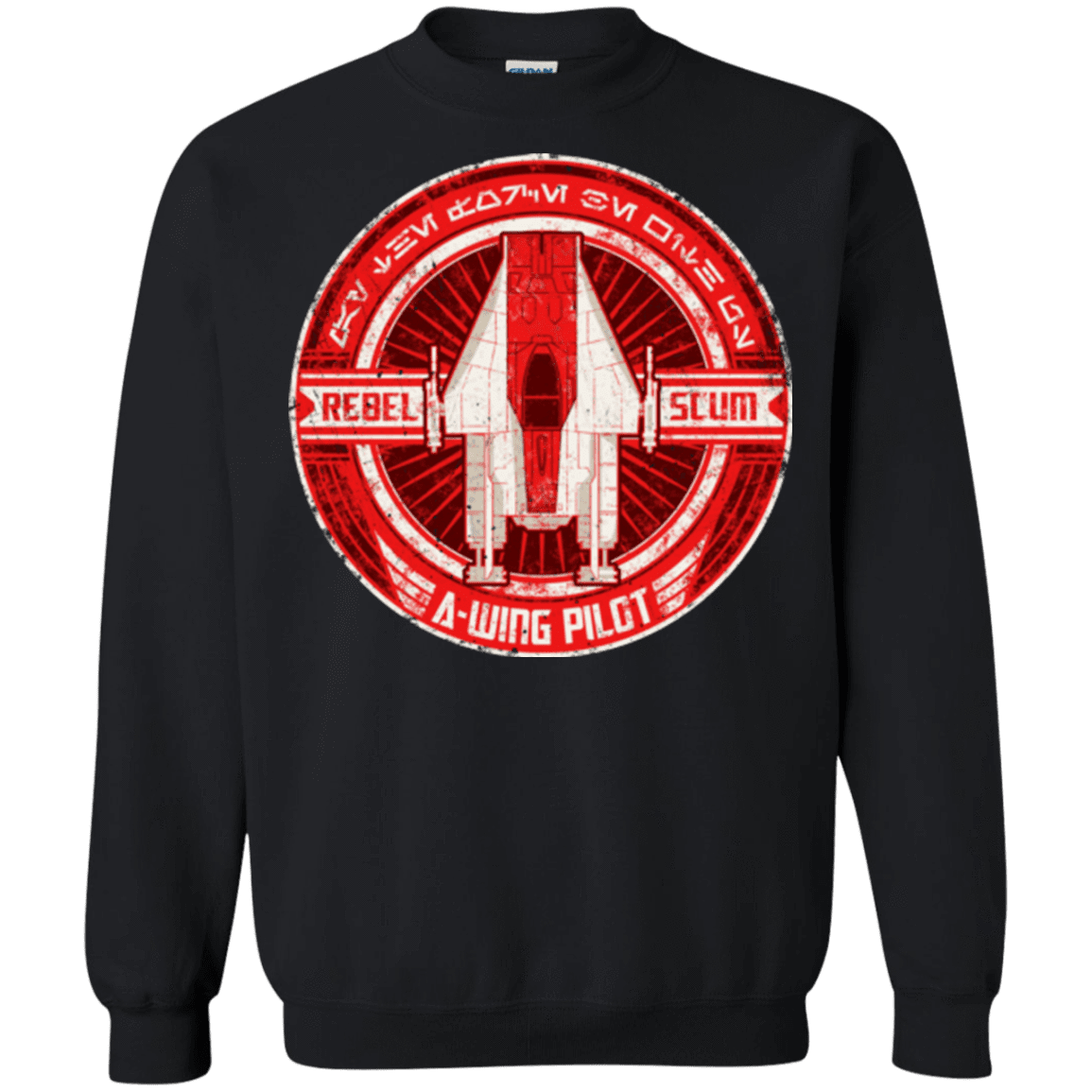 Sweatshirts Black / S A-Wing Crewneck Sweatshirt