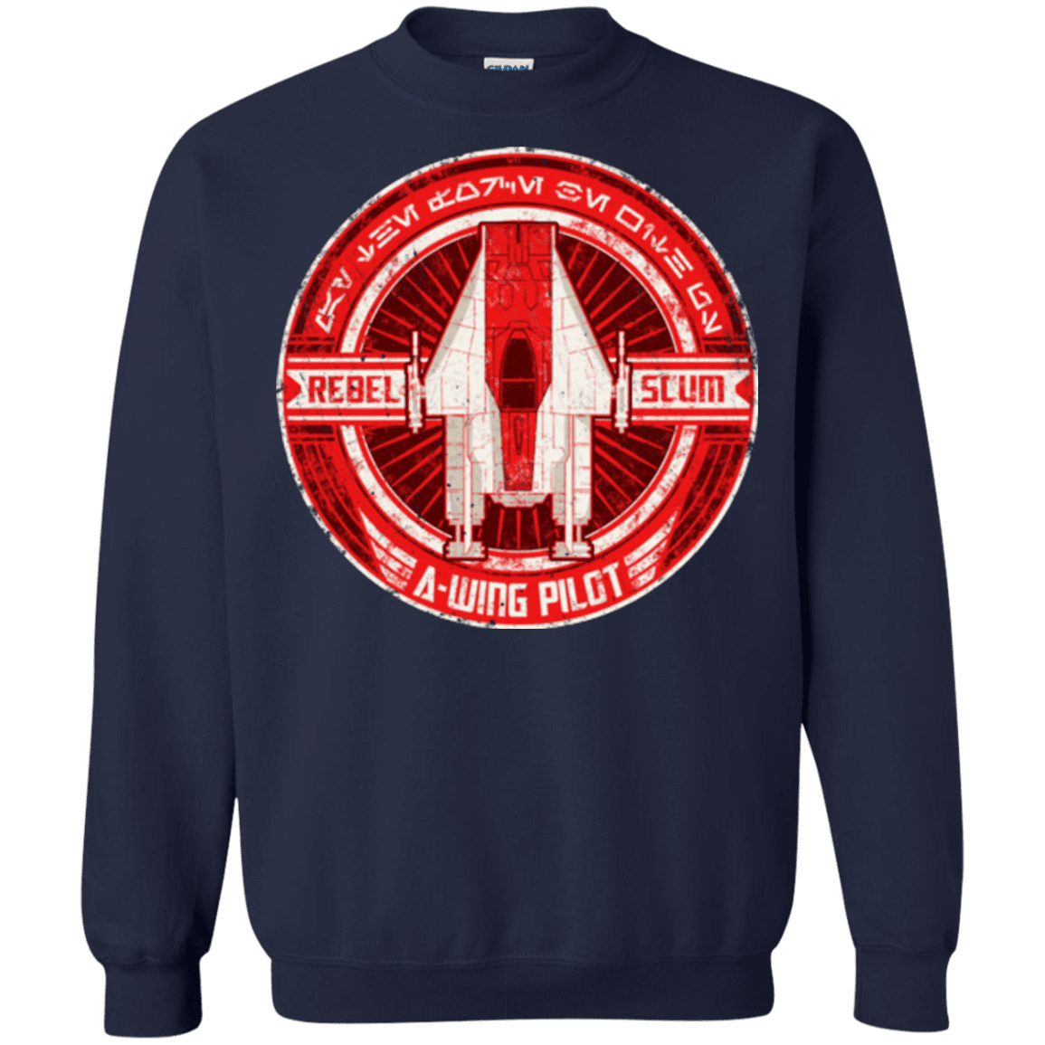 Sweatshirts Navy / S A-Wing Crewneck Sweatshirt