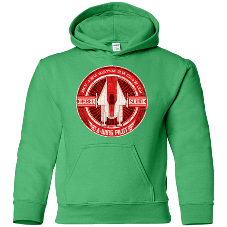 Sweatshirts Irish Green / YS A-Wing Youth Hoodie